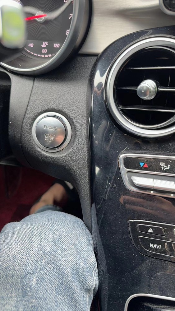 For Mercedes Benz Push To Start Button Engine Start Stop Push Button Accessories