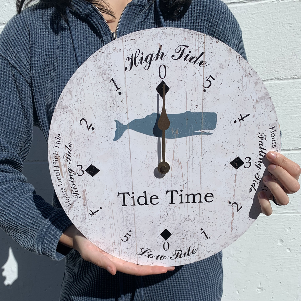 Tide Clock- Whale Tide Clock