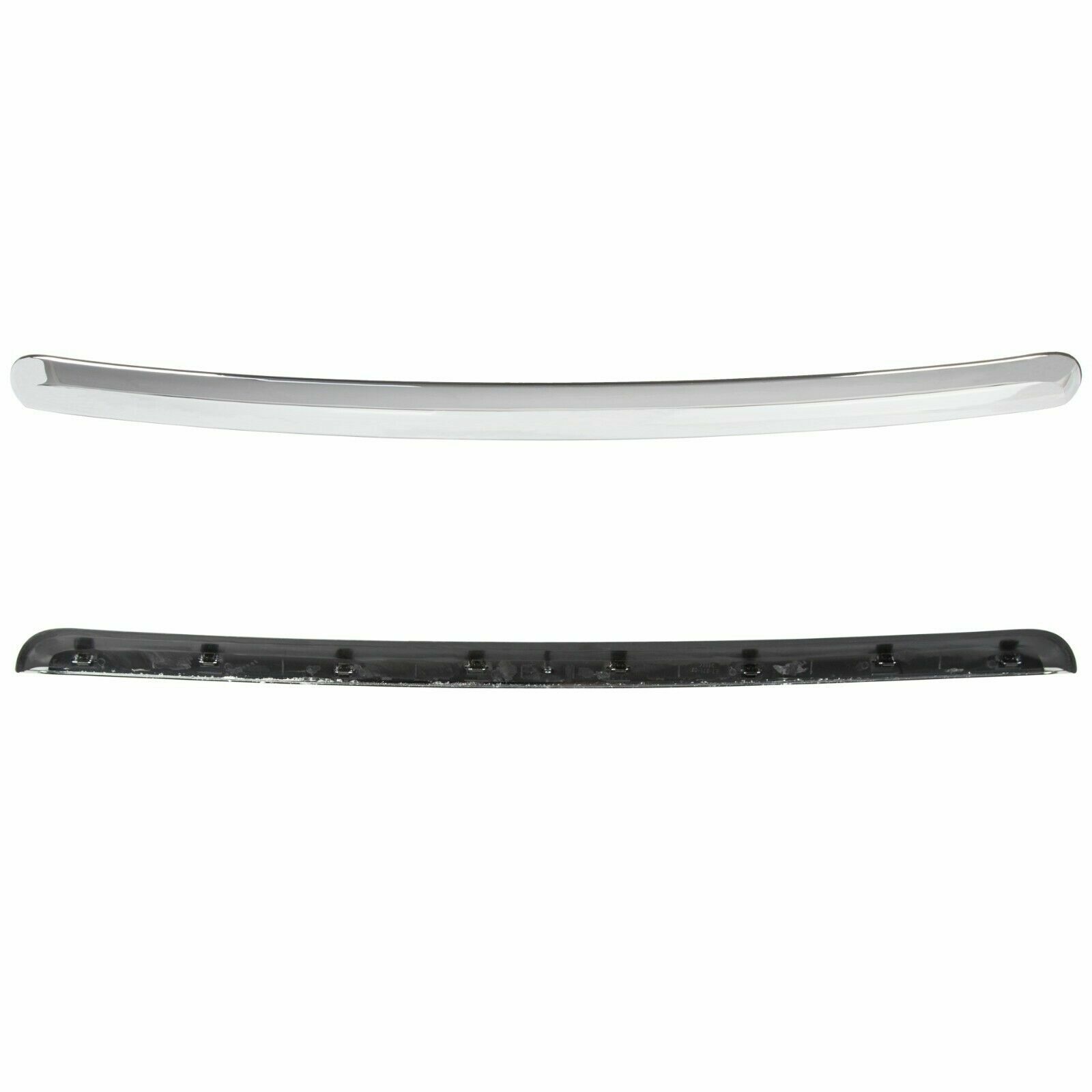 For GM1235109 Hood Molding Trim Chrome Fit For 07-2013 GMC Sierra 1500 2500 3500