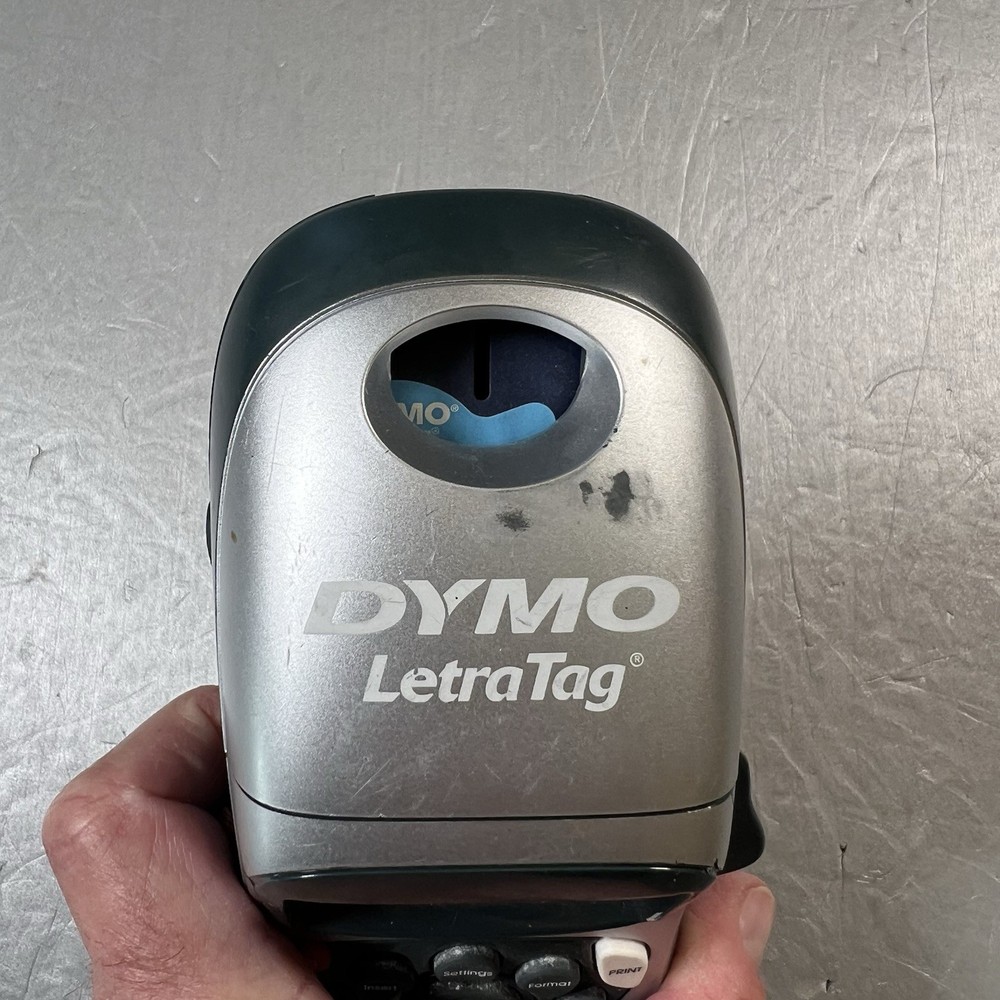Dymo LetraTag Handheld Label Maker, Good Condition.