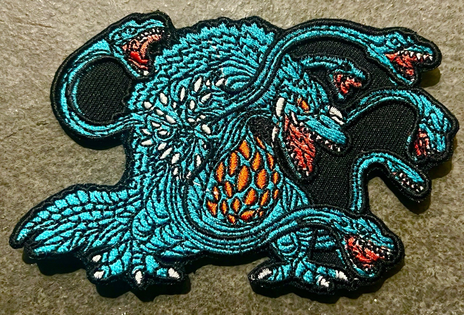 GODZILLA monster 4" BIOLLANTE embroidered figure Badge PATCH action Ghidorah