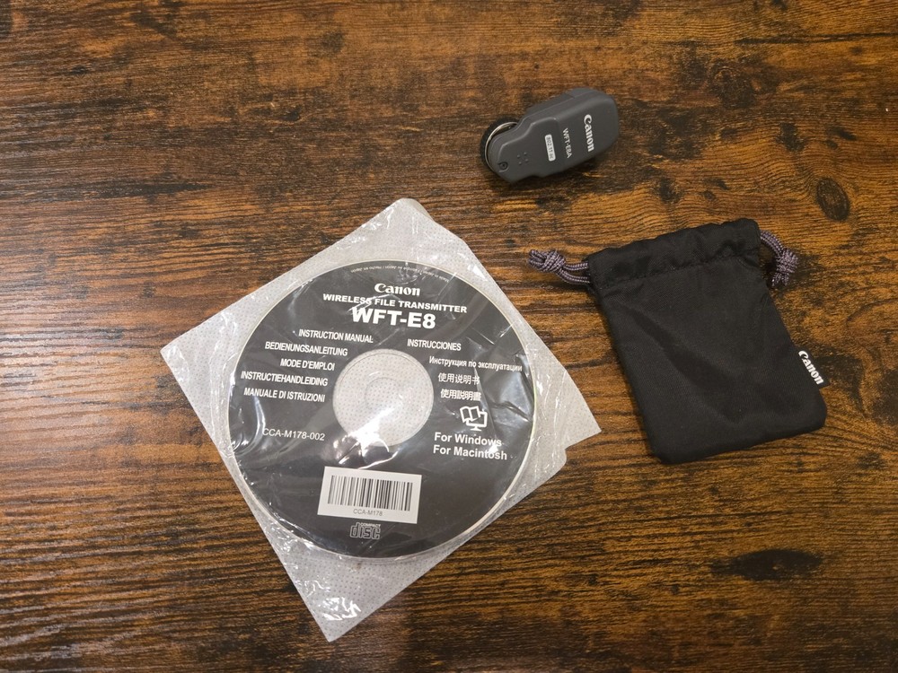 New Canon WFT-E8A Wireless File Transmitter for EOS-1DX Mark II (Open Box)