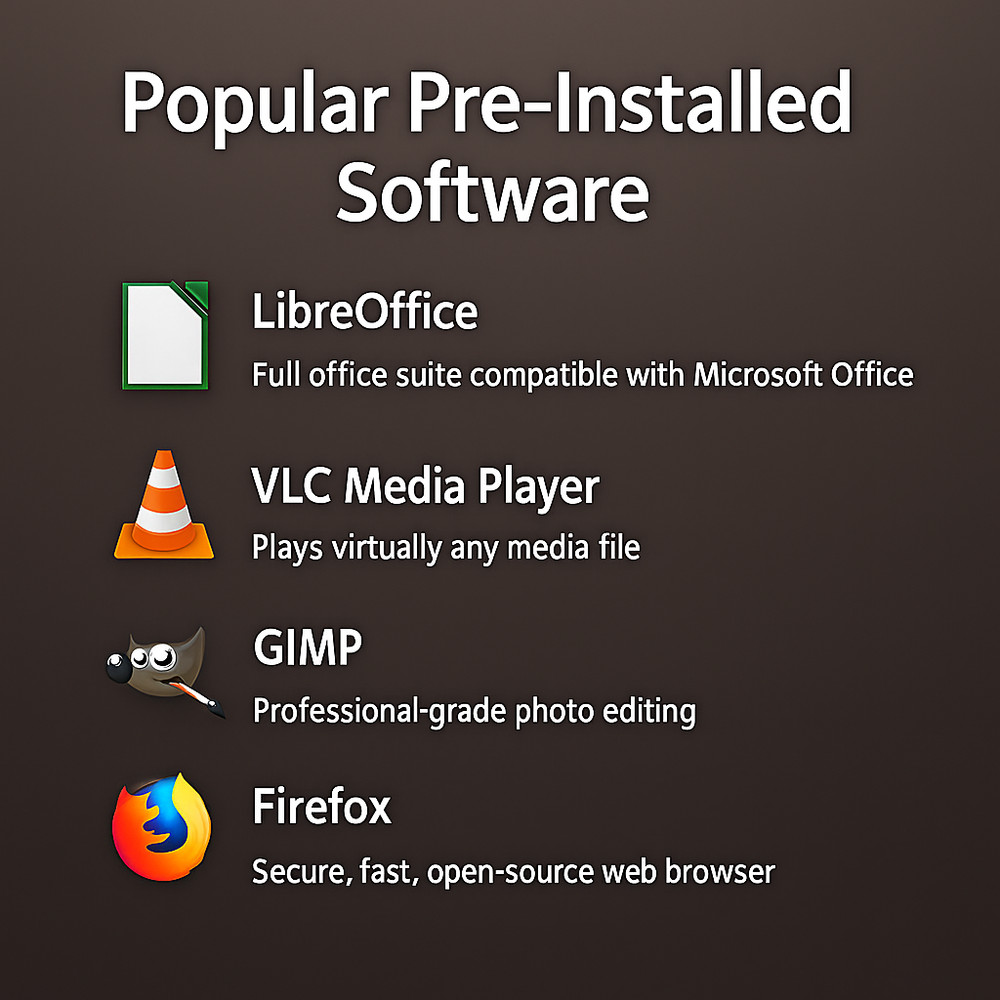 Ubuntu 24.04.3 LTS 64-bit Bootable USB – Fast Secure | Revive old PC