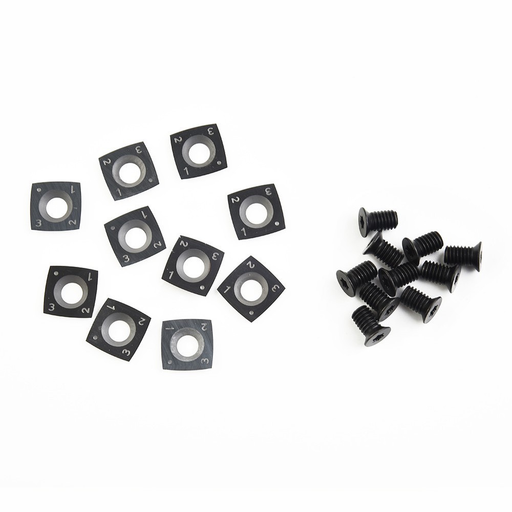 15mm Square Carbide Inserts for Tool Replacement in Woodworking Projects