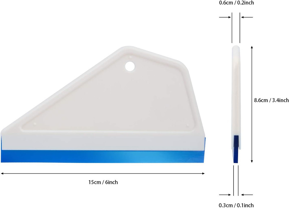 Small Squeegee Window Tint Squeegee Silicone Squeegee Wiper Blade for Car Window