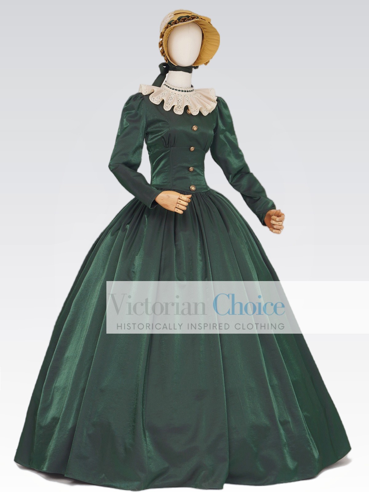 Victorian Dickens Dress Civil War 19th Century Gothic Fantasy Theater Wear 316