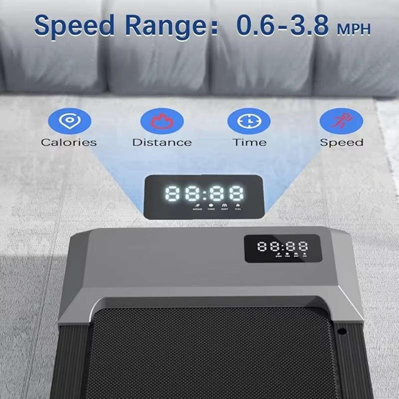 Treadmill for Home 2.5HP Walking Pad Digital Display 300lbs Exercise Machine