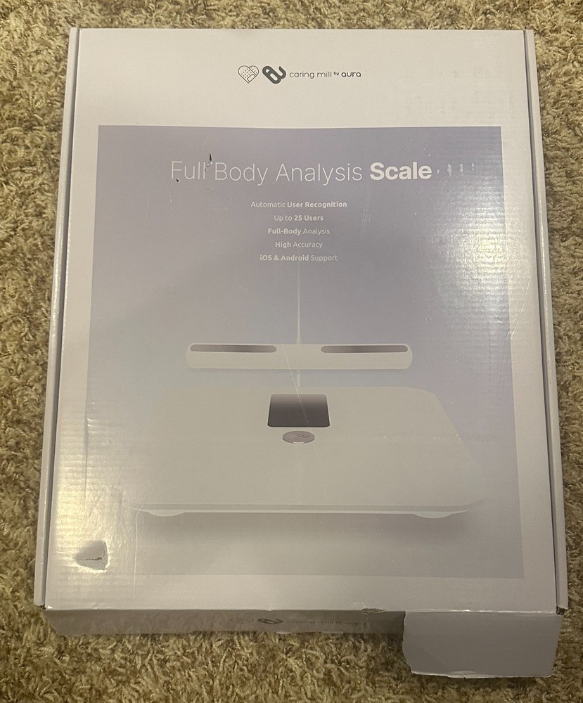 Aura Full Body Analysis Scale Model BS20 BlueTooth Weight Scale