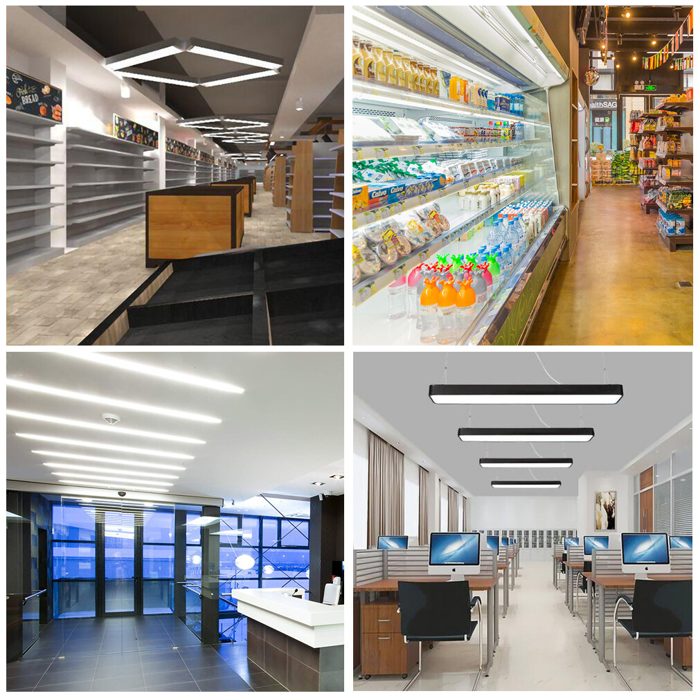 LED Tube G13 4FT 4 Foot T8 Tube Light Bulbs 24W 6000K Clear or Milky Lens