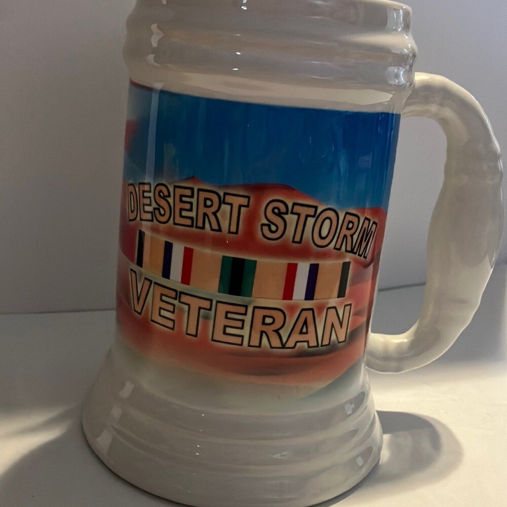 Desert Storm Veteran Stein