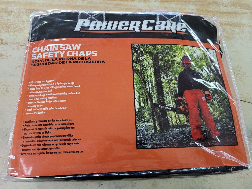 New PowerCare Pro Chainsaw Safety Chaps