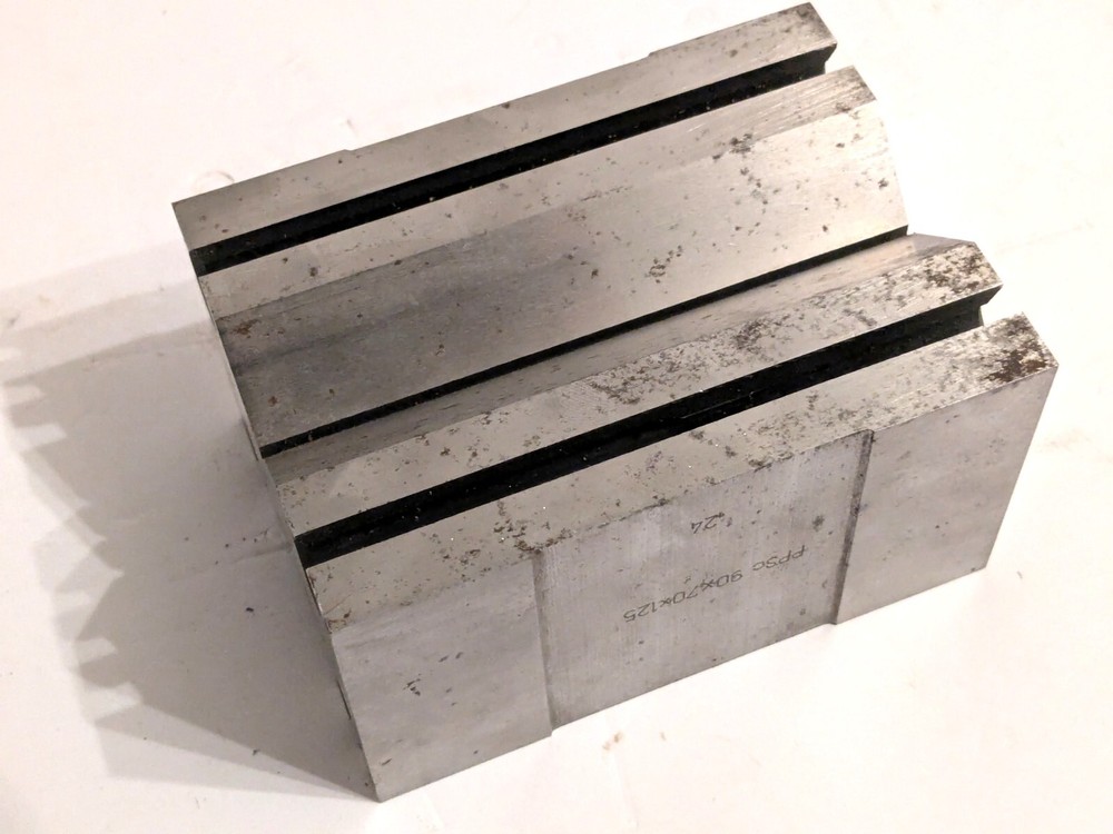 FOWLER Precision V-Block Set Matched Pair (24) PPSc 90x70x125 Sharp Condition