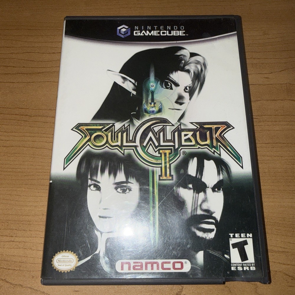 Original Authentic Case, Manual, and Inserts _ Soul Calibur II Disc Doesn’t Work