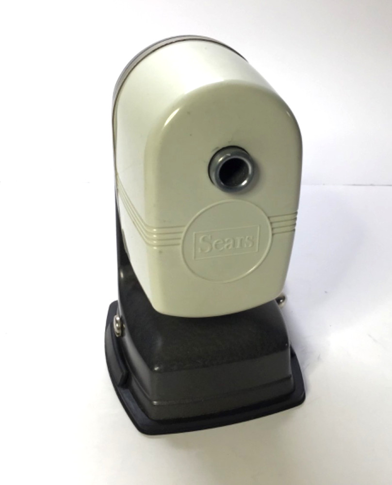SEARS #33758 VACU BASE PENCIL SHARPENER - VTG SEARS PENCIL SHARPENER