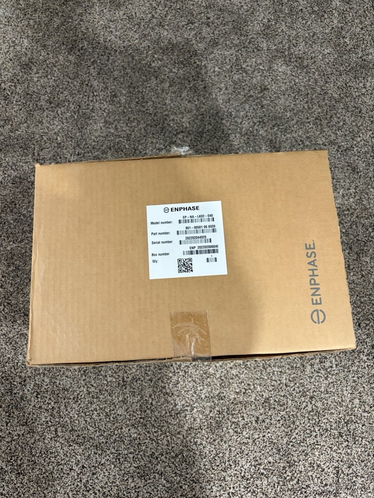 ENPHASE iQ Load Controller EP-NA-LK02-040 New In Box