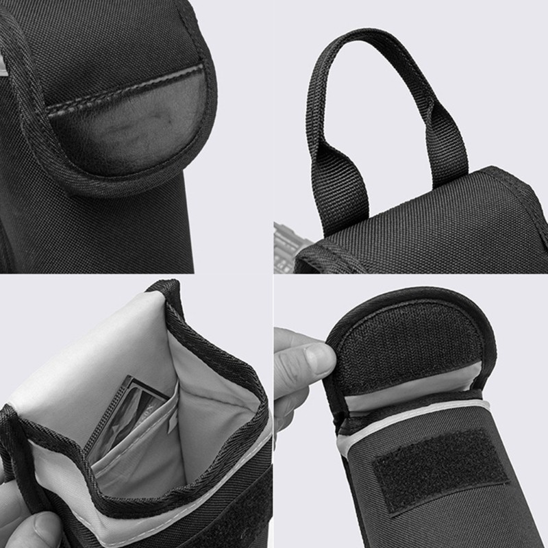 Protective Flash Pouch Storage Bag Universal for Pocket Flash Two Part Designing