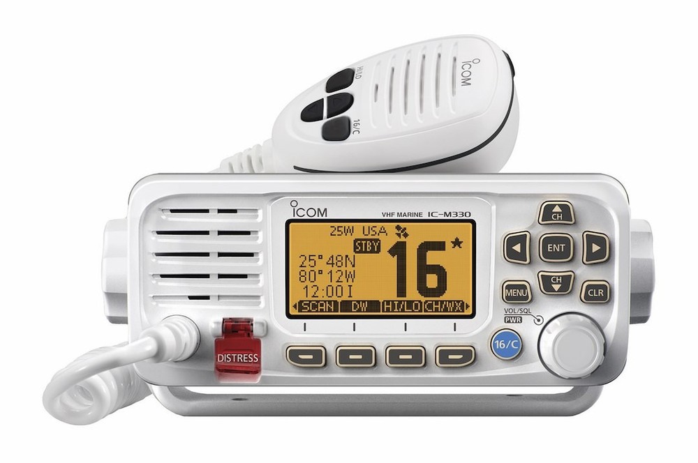 VHF BASIC COMPACT W/GPS WHITE