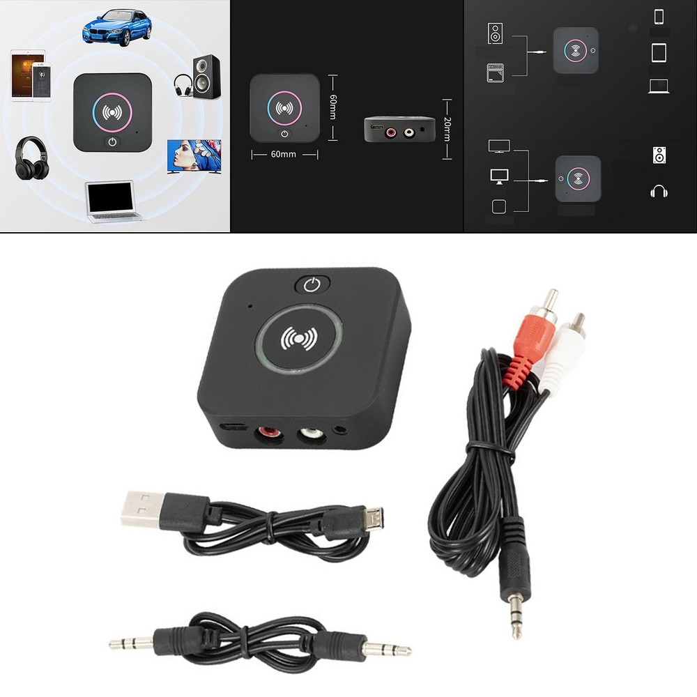 5.0 Receiver Aux Adapter 3.5mm AUX Low Latency