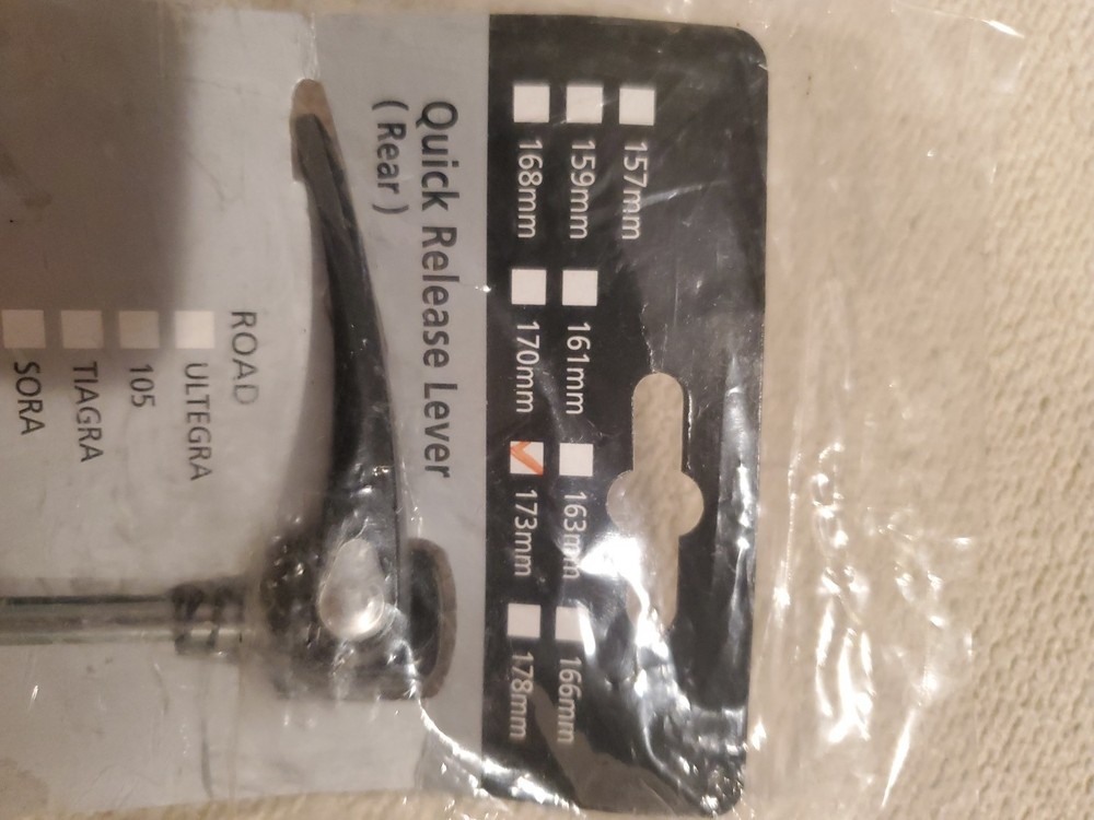 Shimano 173mm XT Quick Release Rear