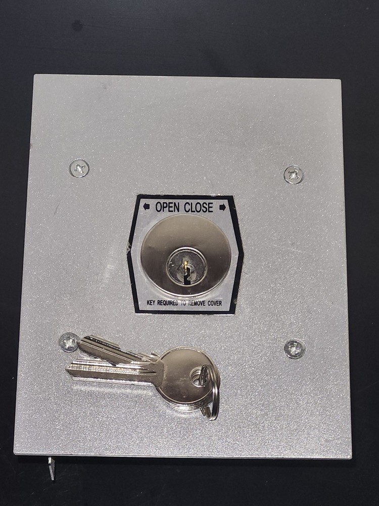 MMTC 1KF Tamperproof Open-Close w/ Best Core Cylinder Equivalent Key Switch