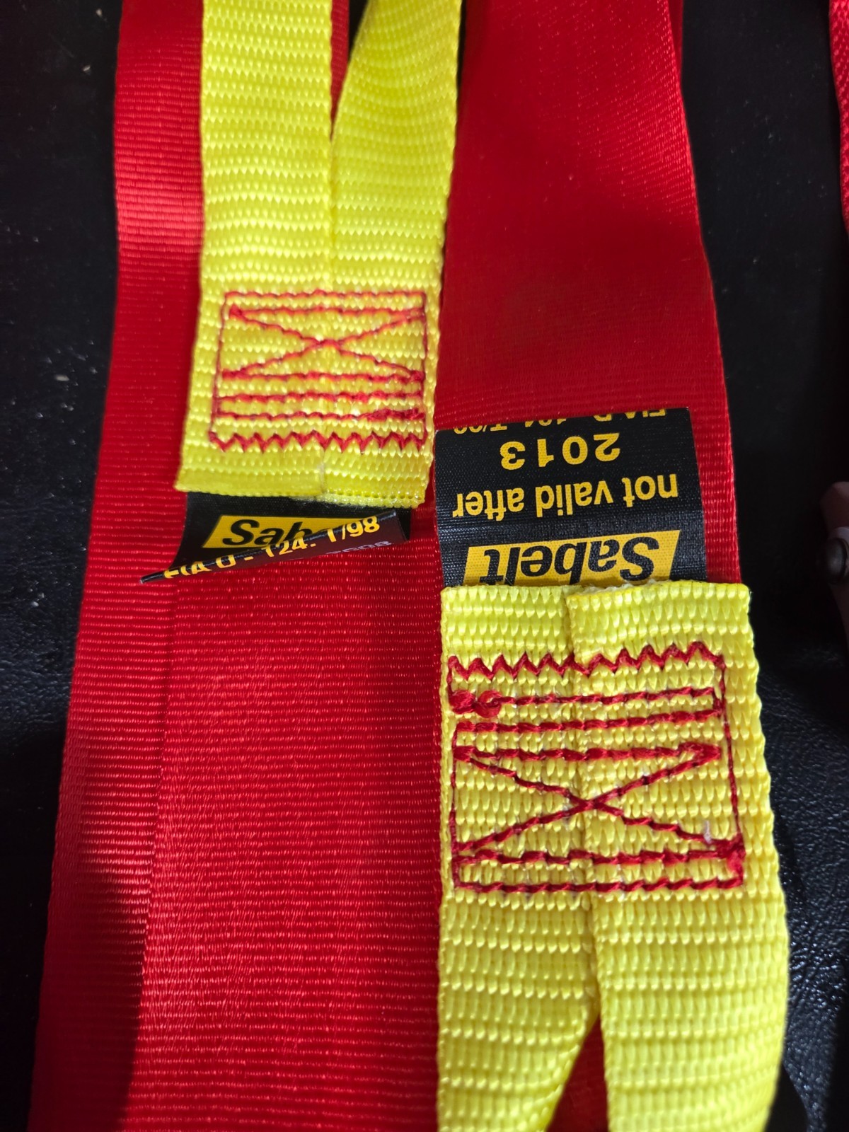 Sabelt Racing Harness 6 Point Red