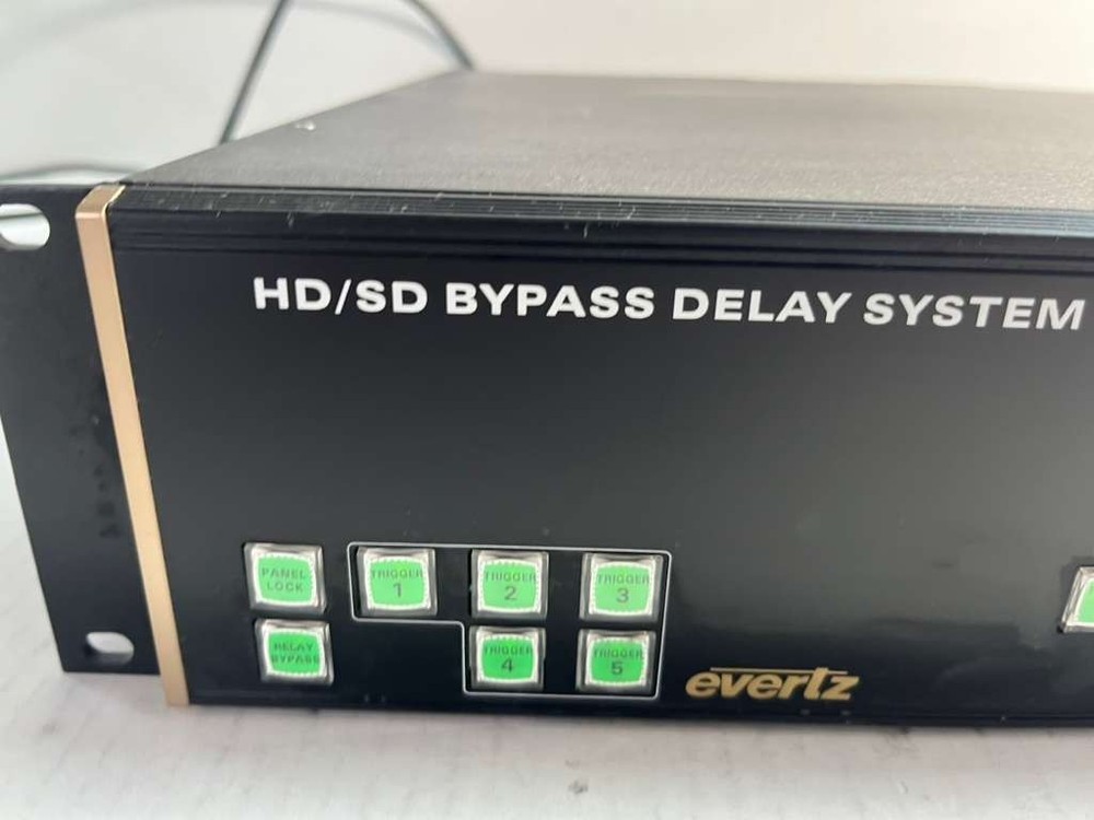 Evertz HDSD9545DLY-PRO HD/SD Video Delay / Time Shift Processor Working