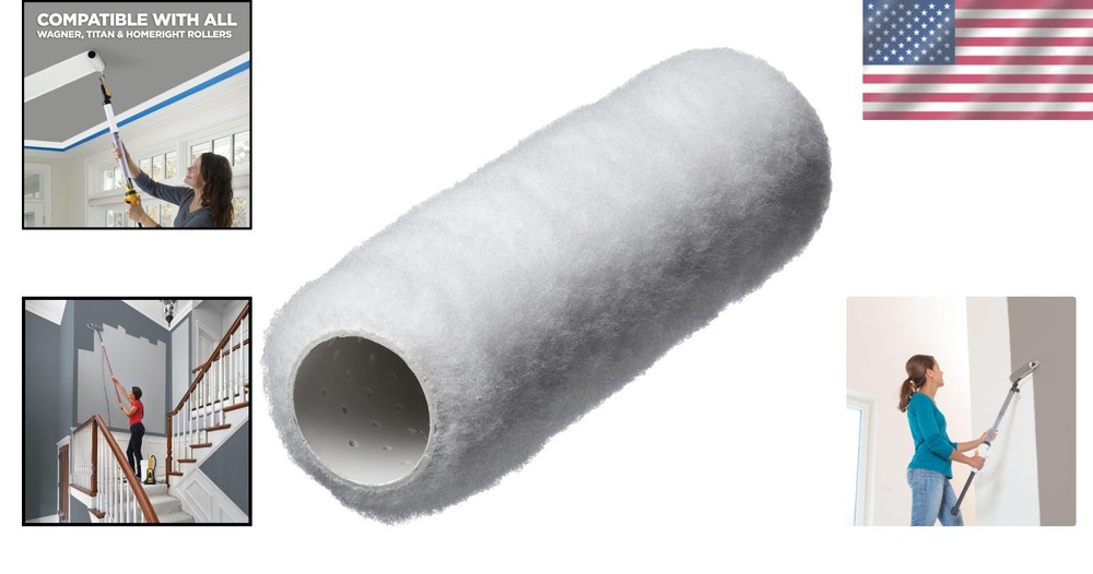 Spraytech 9" x 3/8" Roller Cover - Smooth Surface Perfection for Smart Rollers