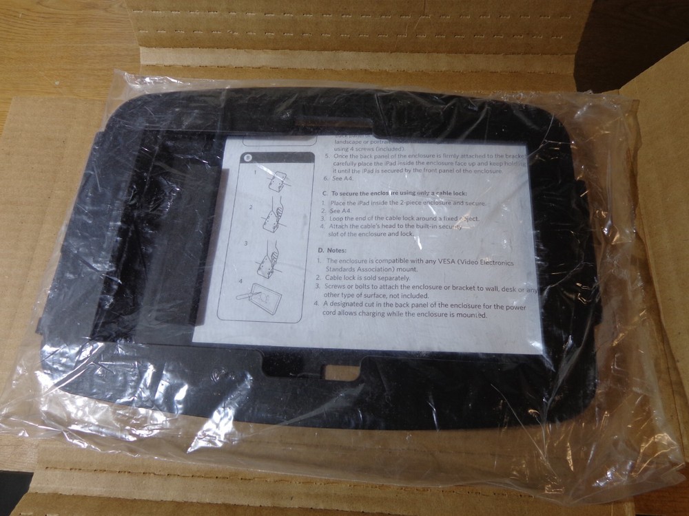 Compulocks Surface 3 Tablet Black Enclosure only (No Keys/Hardware) 518GEB