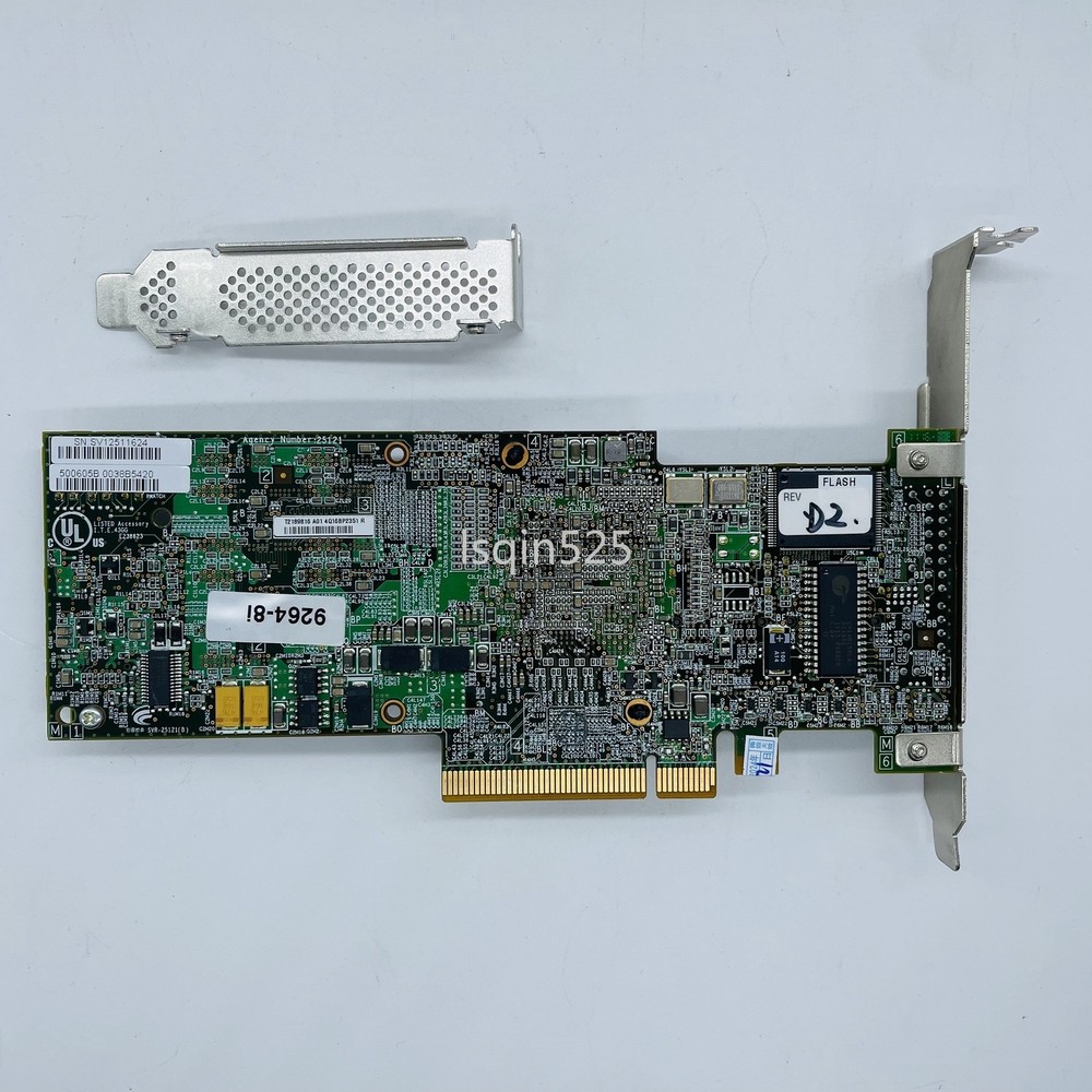 NEC LSI 9264-8i 6GB PCI-E RAID CONTROLLER 256M RAID5/6=LSI 9260-8I