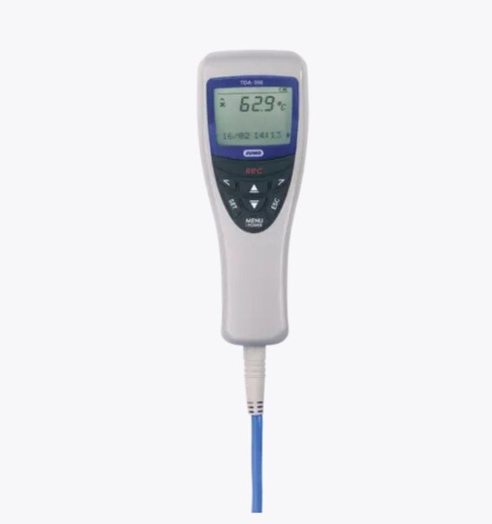 Jumo TDA-300 (702540) Temperature Display / Data logger w/ Thermo-element Probe