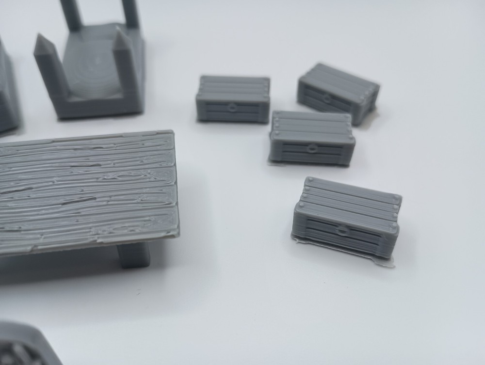 3D Printed Bunkhouse Prop Set (28mm-32mm Scale)