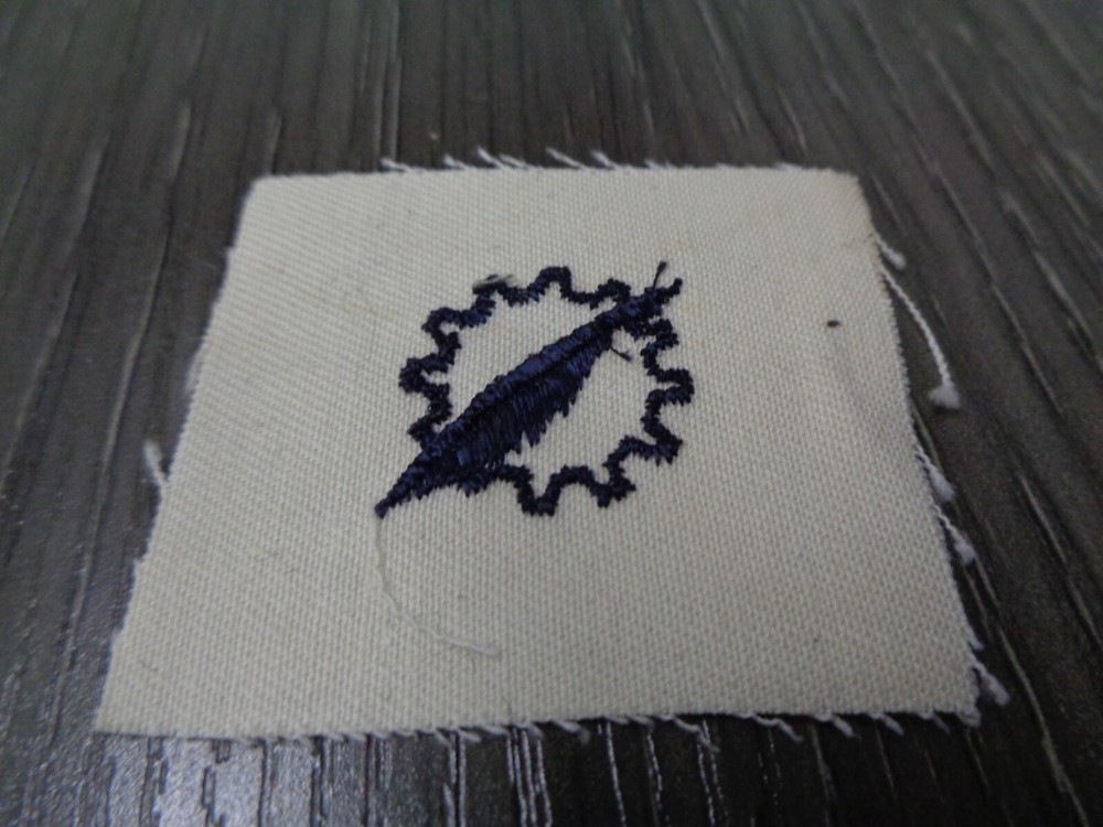 Military US NAVY DATA PROCESSING TECH STRIKER Patch VIETNAM ISSUE