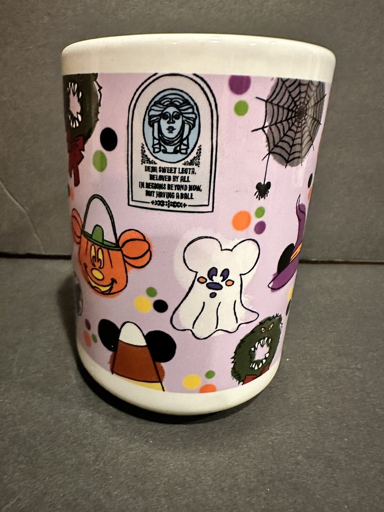Mug Halloween Orca Coatings Mouse Ears Ghost