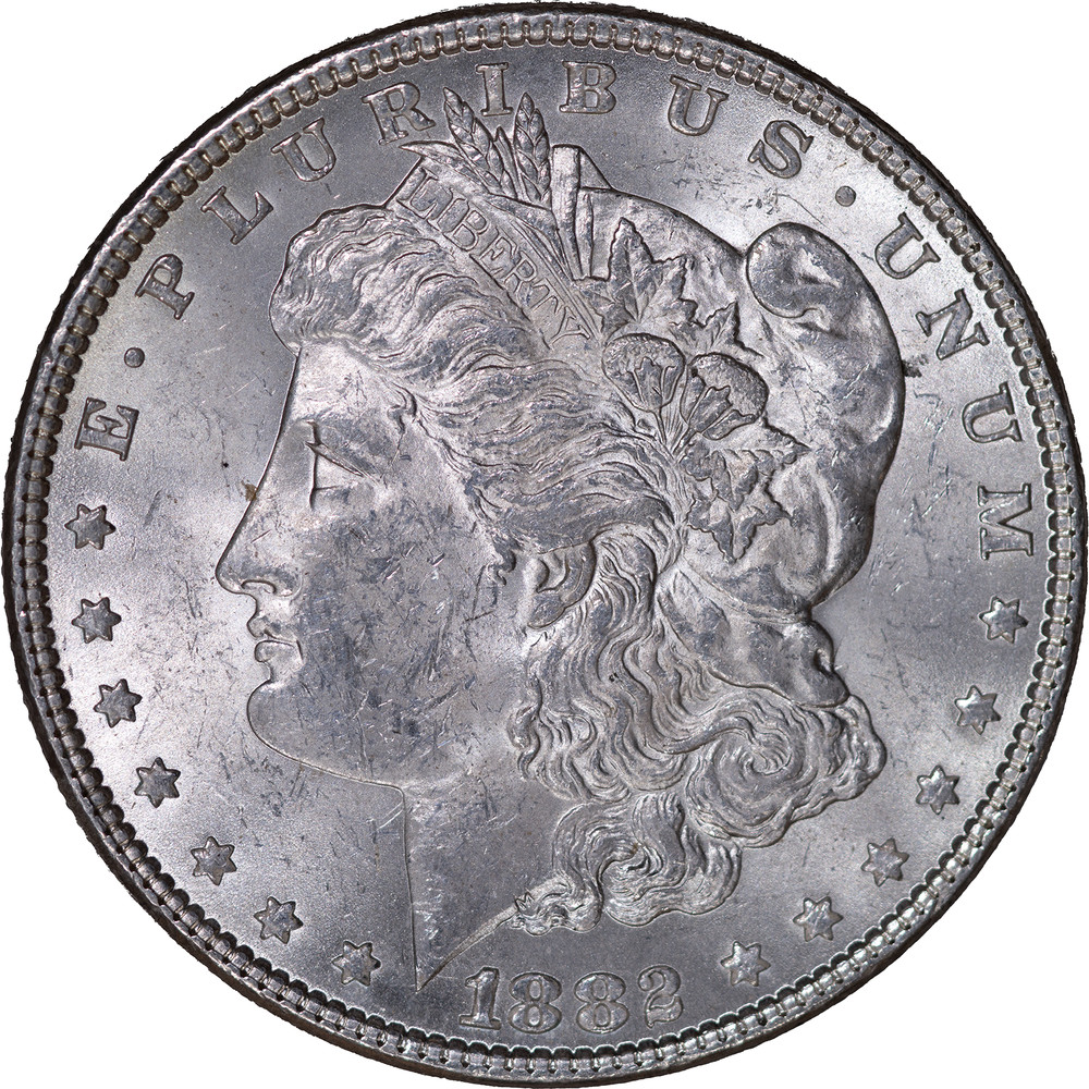 1882 $1 Morgan Silver Dollar ~ Uncirculated