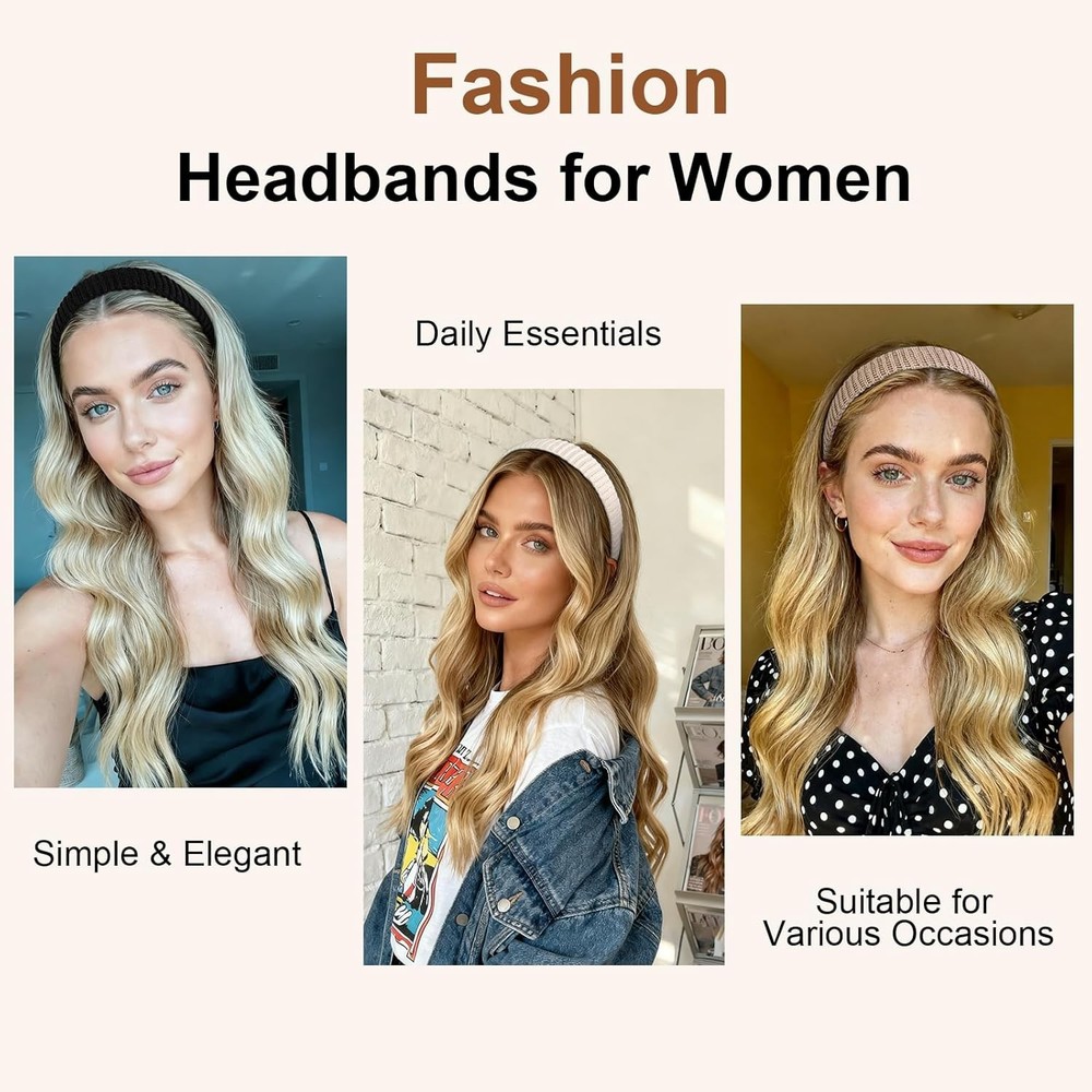 knitted headbands for women