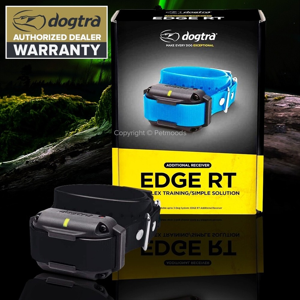 Dogtra Edge RT Dog Collar Receiver Black Strap