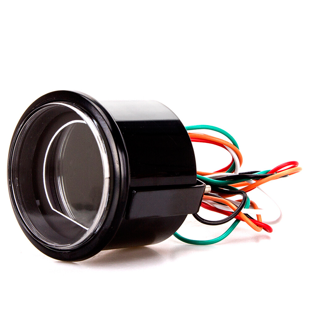 2" 52mm Blue Red Volt Voltage Car Digital LED Light Gauge Meter Universal