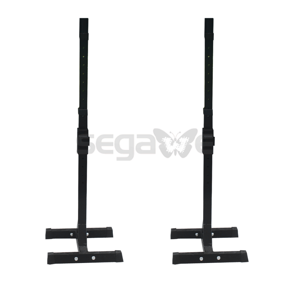 Adjustable Rack Standard Solid Steel Squat Stands Barbell Bench Press Exercise