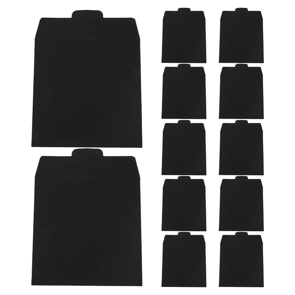 12 Pcs Refill Sleeves for Binders Document Organizer Pouch Cd Dvd Mailers