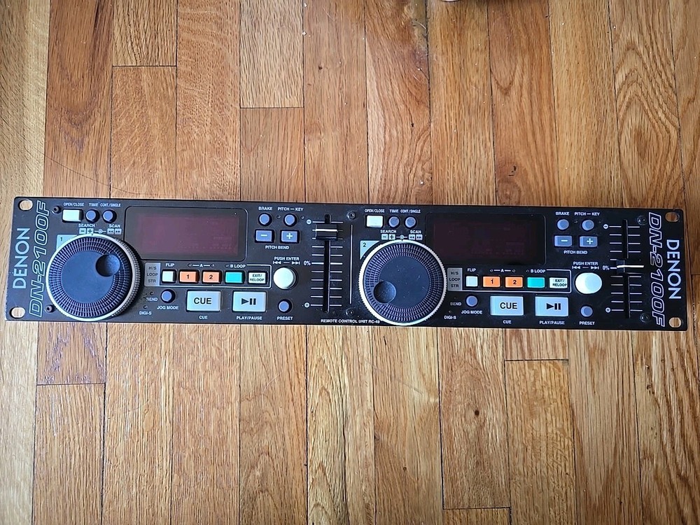 Denon DN-2100F Dual CD Player Controller - TESTED - Read