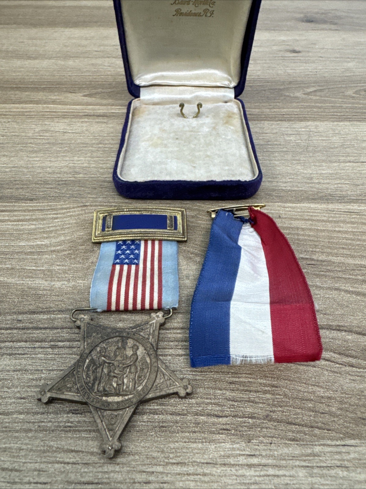 Spanish American War Veterans Medal USWV w Original Baird-North Box