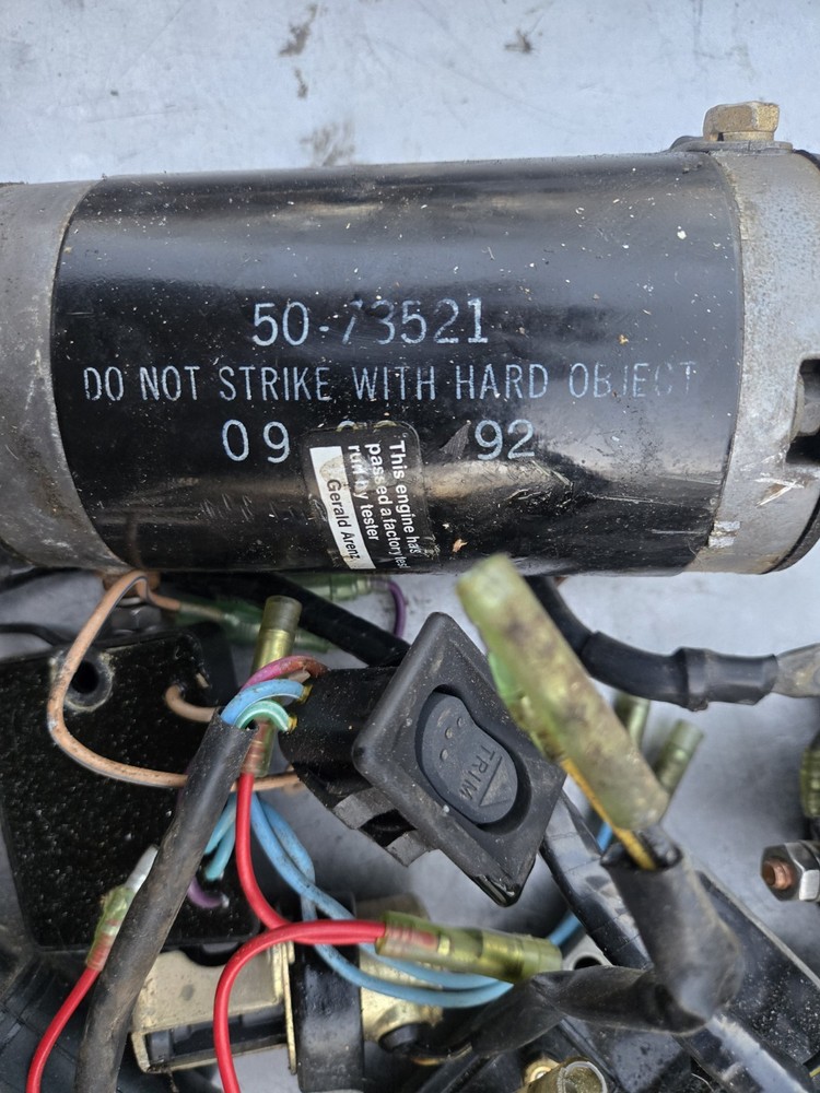Mercury 40hp Electronics Starter Statir Coils Wire Harness Misc