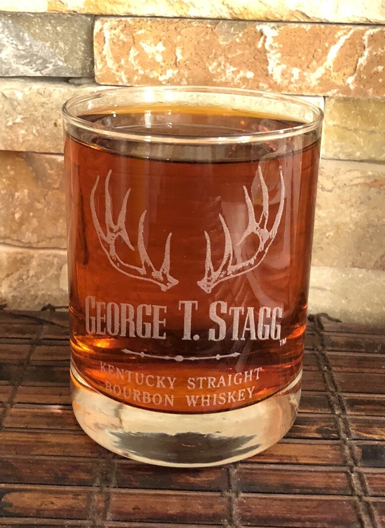 GEORGE T. STAGG Collectible Whiskey Glass 10 Oz