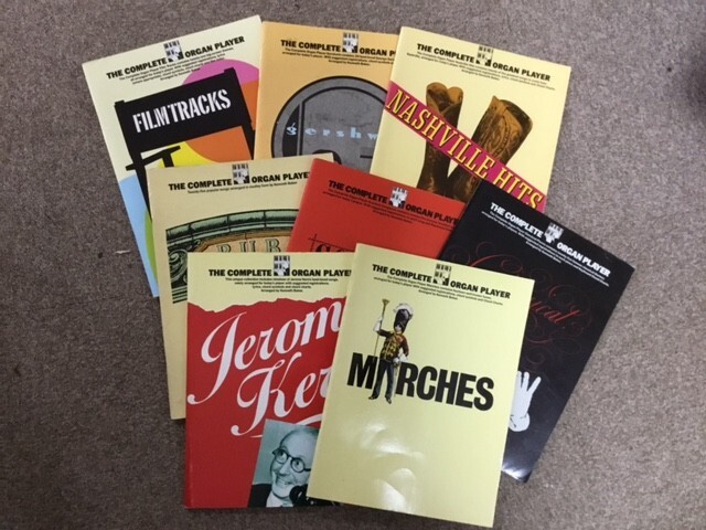The Complete Organ Player - Pick your Title - Discount for Multiples