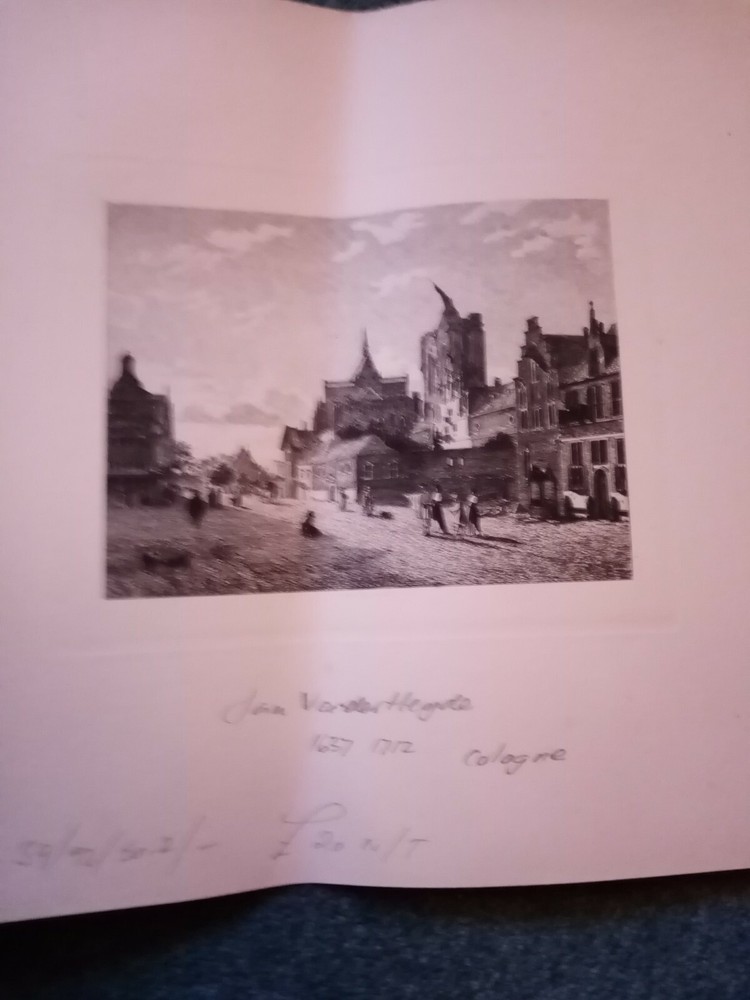 B2  Ephemera 19th print Jan verdettegde cologne