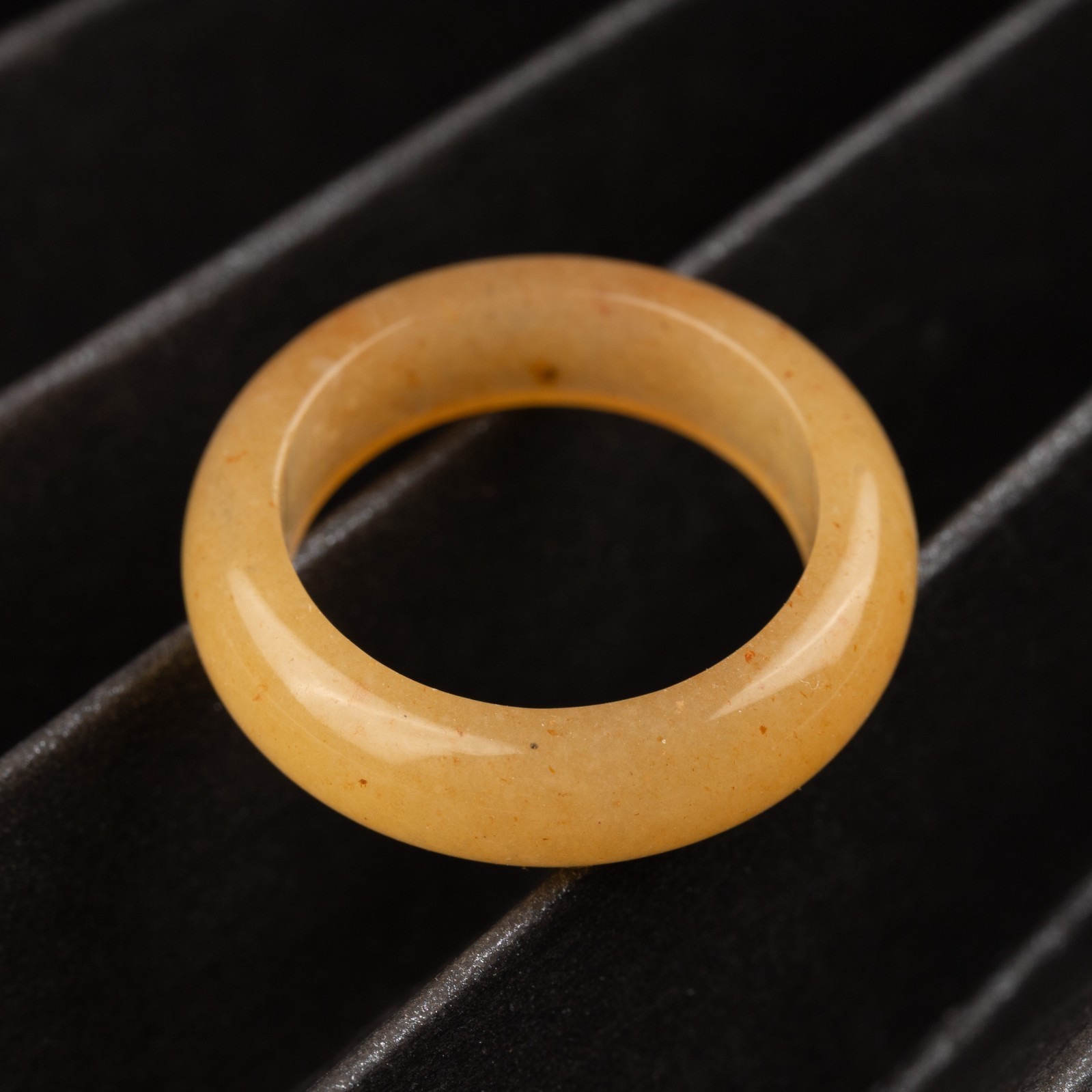 Healing Crystal Rings, Natural Stone Solid Bands, Jewelry Gifts, US Sizes 7-10