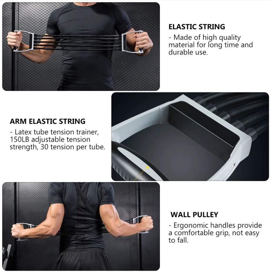 Abdominal Exercise Muscle Chest Developer Belt ABS Chest Training Expander