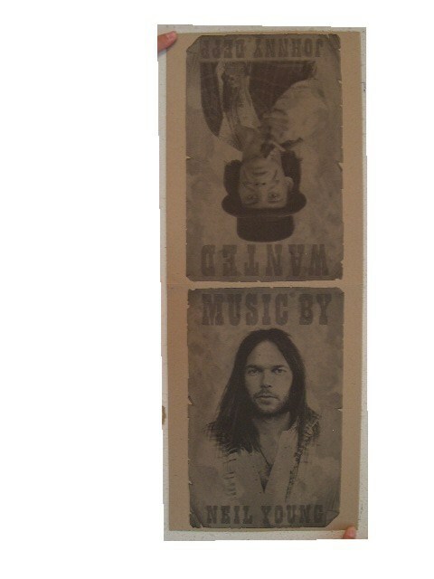 Johnny Depp and Neil Young Poster