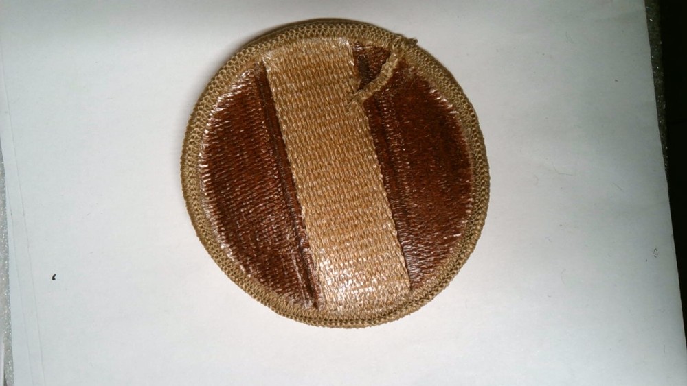 MILITARY PATCH SEW ON DESERT US ARMY FORSCOM GROUND FORCES COMMAND