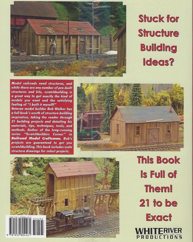21 PROJECTS - Scratchbuilder’s Structures - Tools & Techniques (NEW BOOK)
